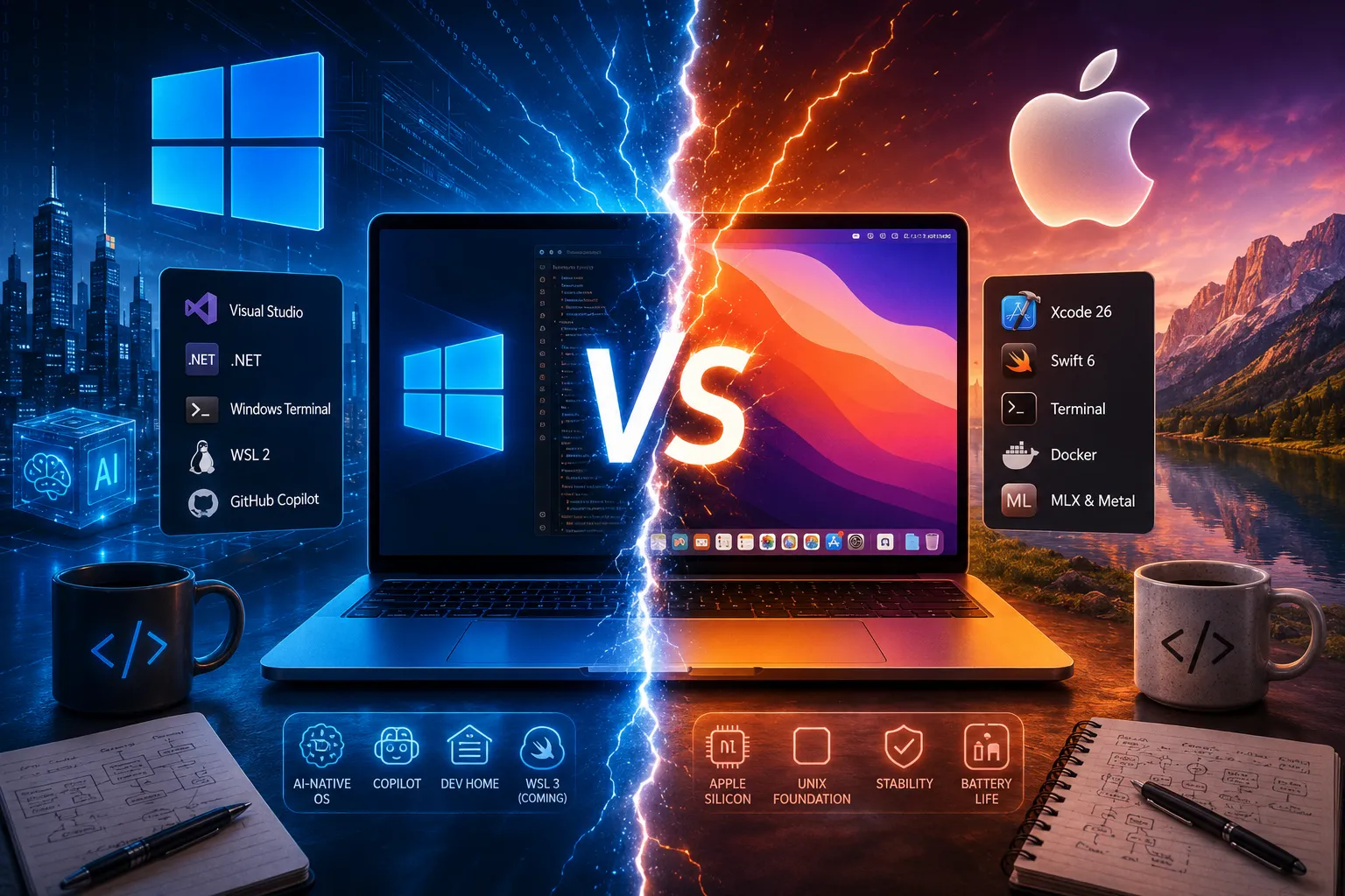 Windows 12 vs macOS Tahoe — Which OS Actually Wins for Developers in 2026?