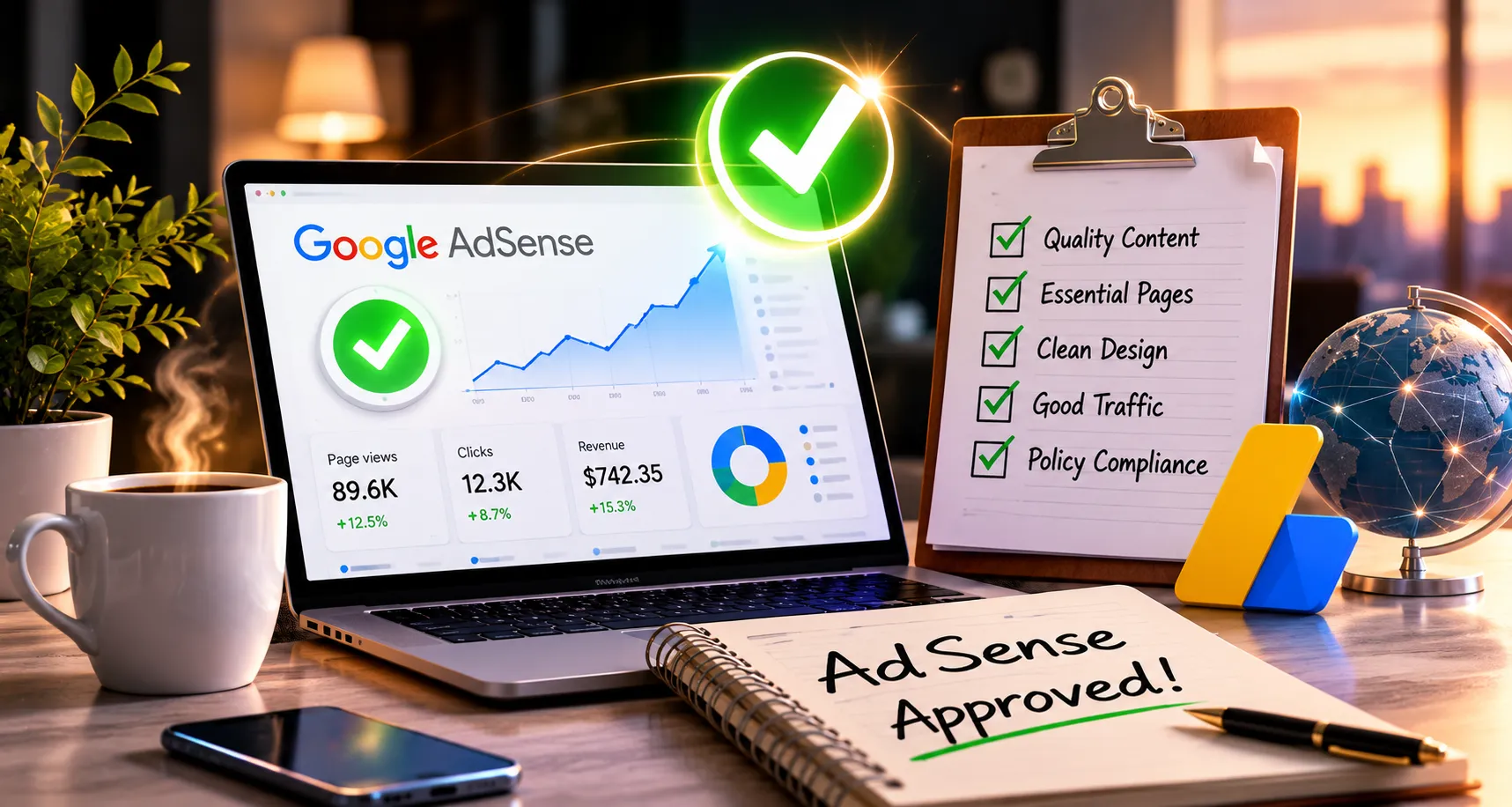 How to Get Google AdSense Approved in 2026 - The Honest Step-by-Step Guide