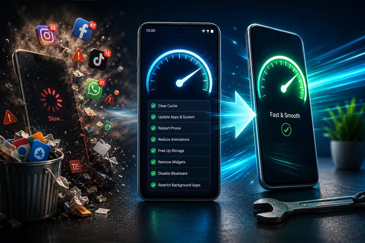 How to Speed Up Any Android Phone in 10 Minutes — No Reset, No Risk