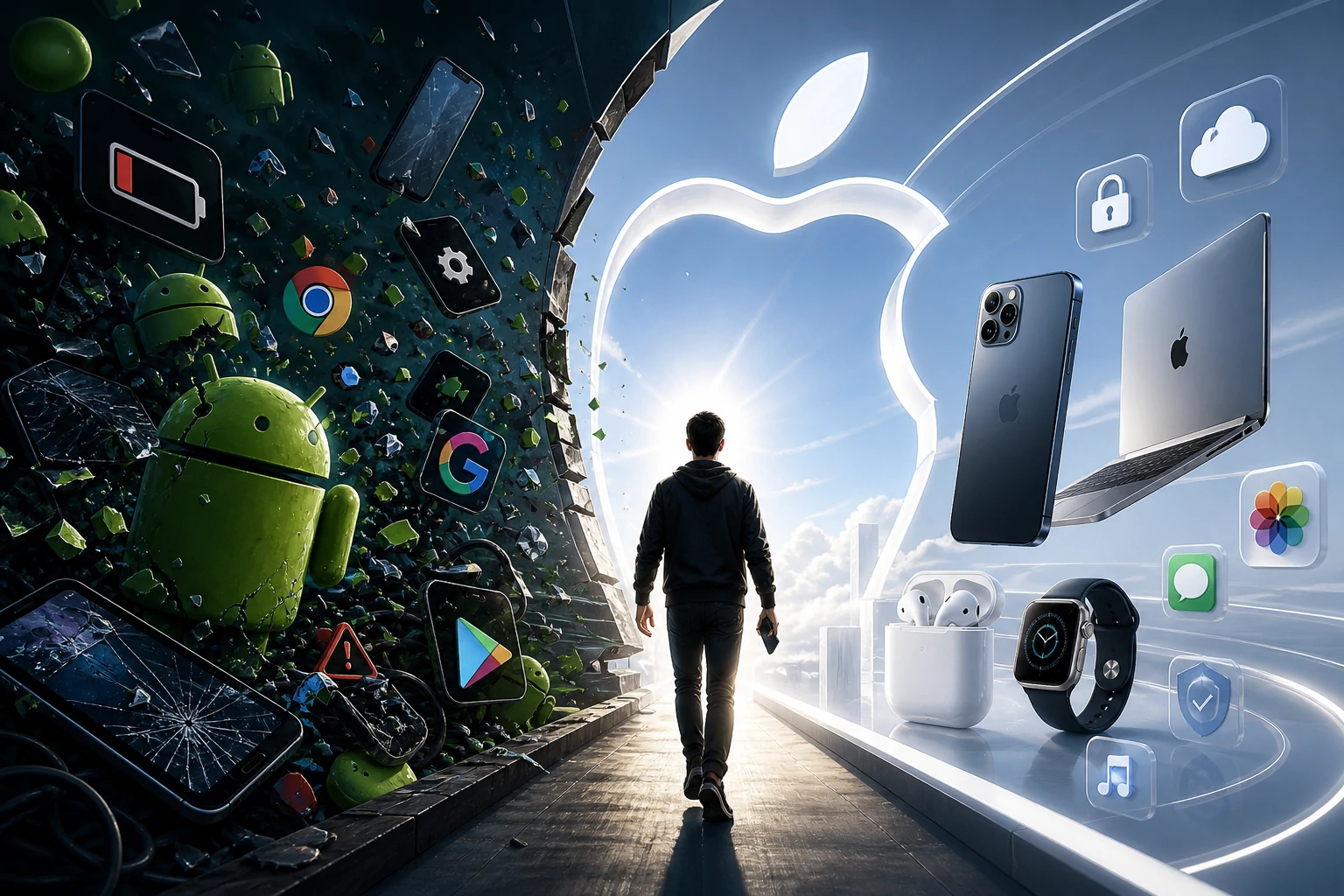 The One-Way Mirror: Why Android Users Switch to iPhone (and Never Look Back)